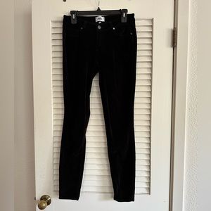Paige Velveteen Skinny Pants